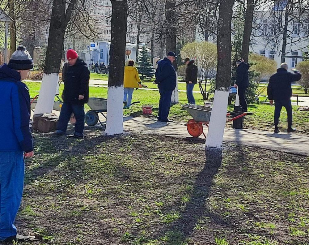 На субботник вышли дружно! На субботник вышли дружно!