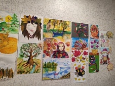 Открыли выставку «Осенний хоровод»