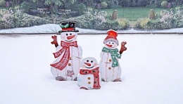 Новогоднее творчество из пенопласта!